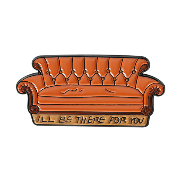 F.R.I.E.N.D.S Couch Enamel Pin FRMA3012