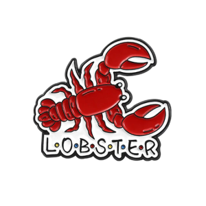 F.R.I.E.N.D.S Lobster Enamel Pin FRMA3012