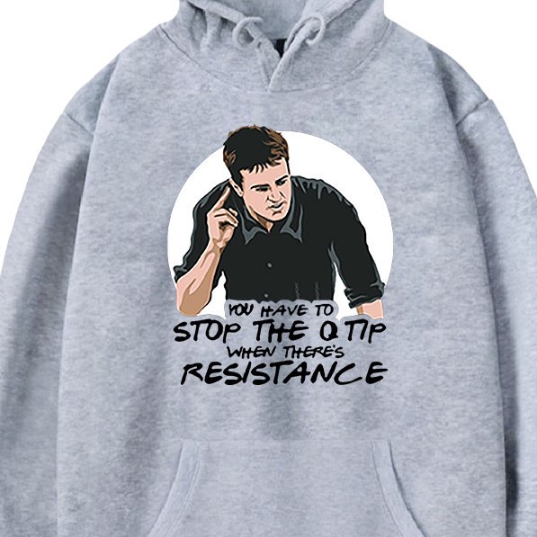 F.R.I.E.N.D.S Stop The Q Tip Hoodie FRMA3012